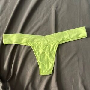 No Boundaries Neon Green Panties